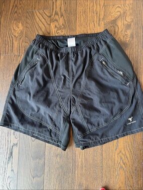 Men's Black Performance Bike Shorts